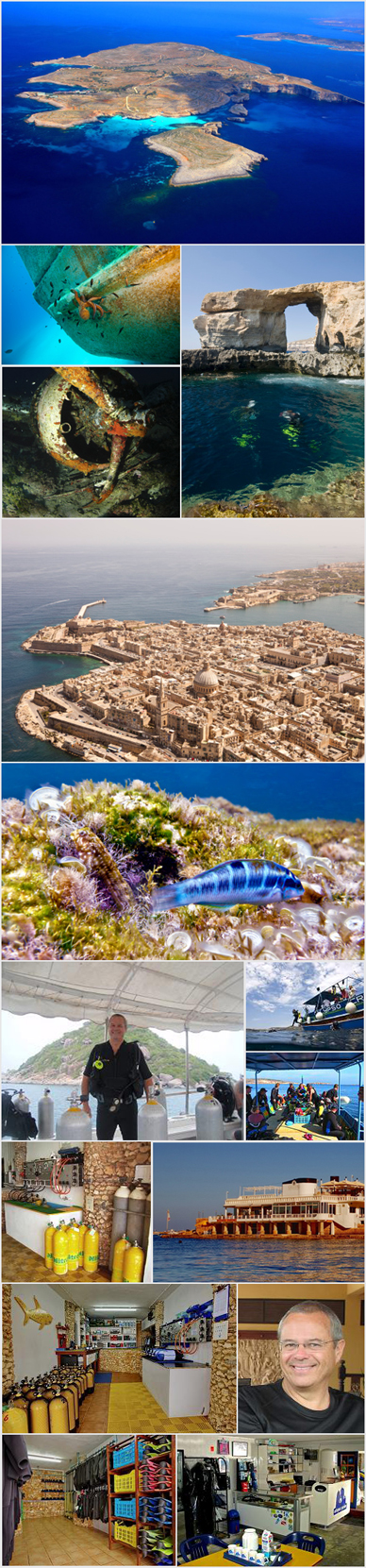 Sites de plongée à Malte, Gozo et Comino